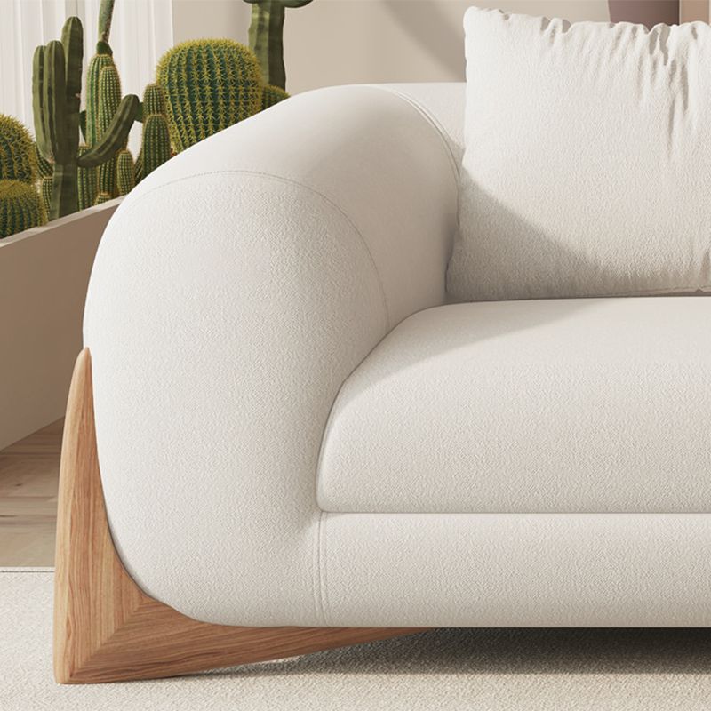 Contemporary Sofa Stationary Fabric Living Room Tuxedo Arm Seating