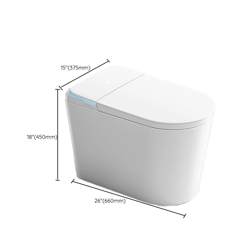 Floor Mounted Modern Flush Toilet Porcelain Siphon Jet Urine Toilet