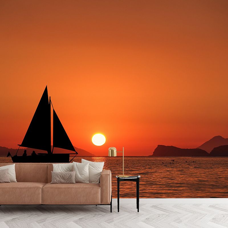 Customized Beautiful Sky Mural Eco-friendly for Sitting Room Decoration