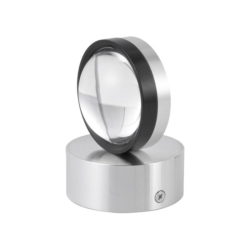 Style de style moderne lampe murale en métal et à la salle à manger à LED Crystal Light Murd Murd in Silver, chaud / White Light