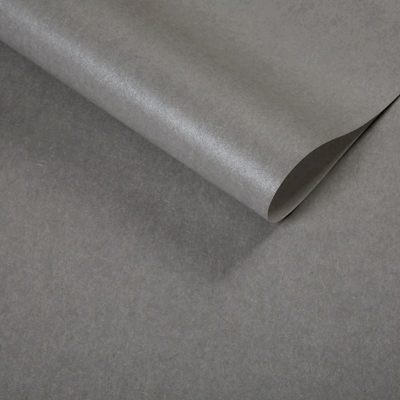 Pure Color Pattern Wallpaper Roll Modern Stain Resistant Bedroom Wall Covering, 54.2-sq ft