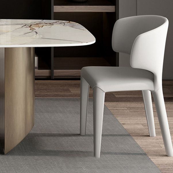 Luxurious 1/2/3/5/6 Pieces Rectangle Dining Set Sintered Stone Top Dinette Table Set