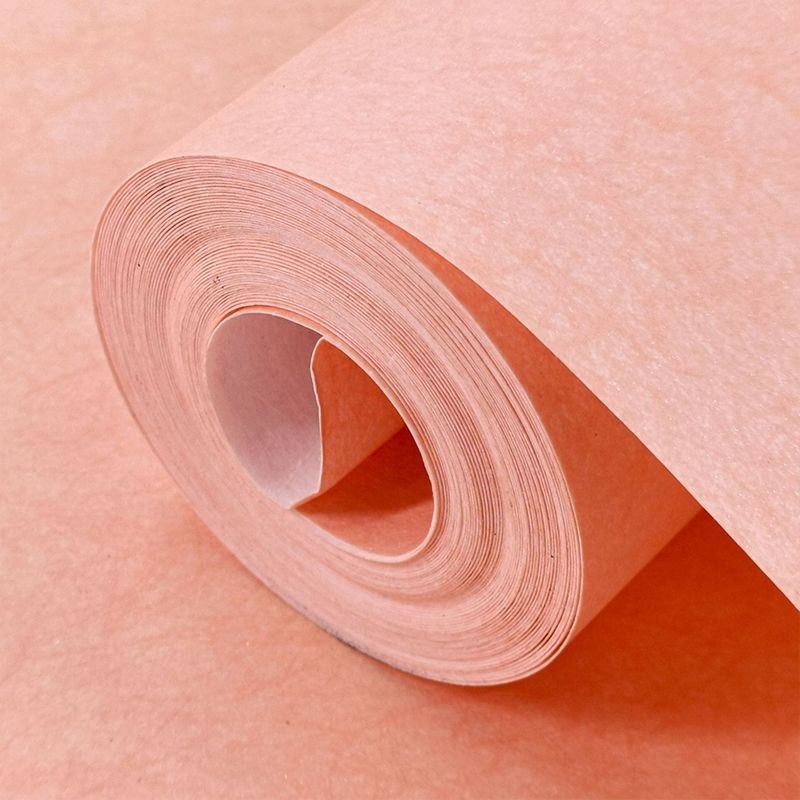 Smooth Soft Color Wallpaper Modern Style Plain Wall Covering for Room, 33' L x 20.5" W