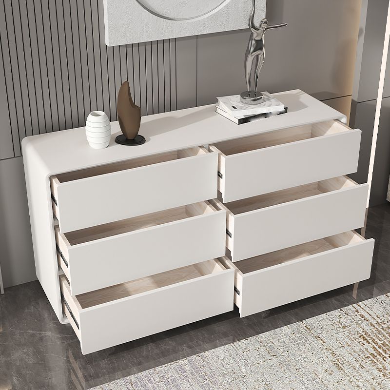 Contemporary Storage Chest Dresser Wooden Dresser with Drawers