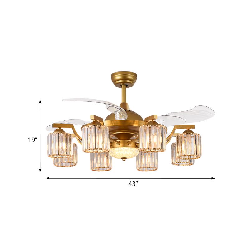 Crystal Cylinder pending ventilateur
