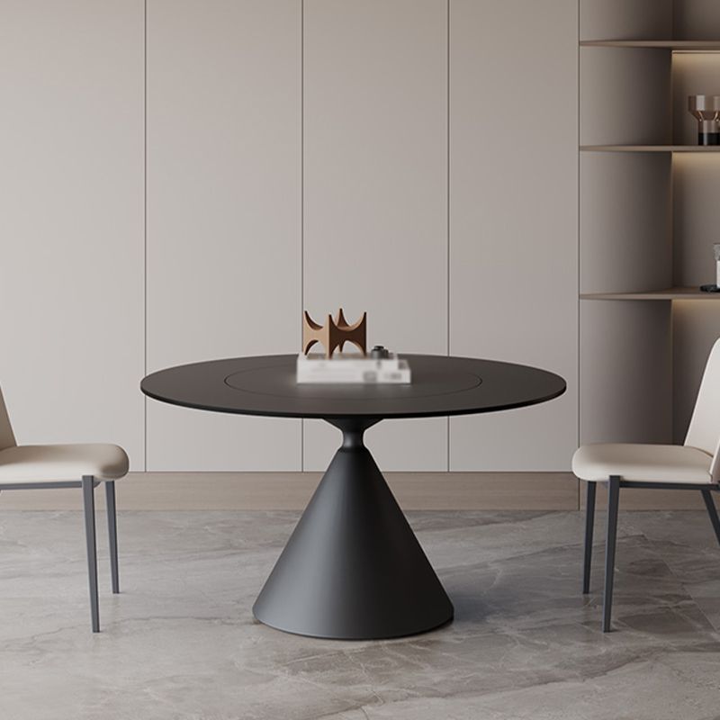 Sintered Stone Home Dining Table Modern Round Dining Room Table