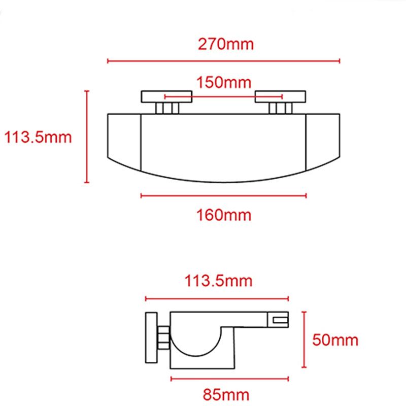 Wall Mounted Metal Tub Filler Double Handles Waterfall Faucet