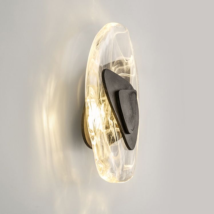 Modern Luxury Style Irregularly Shaped Wall Sconce Crystal Sconce Wall Light
