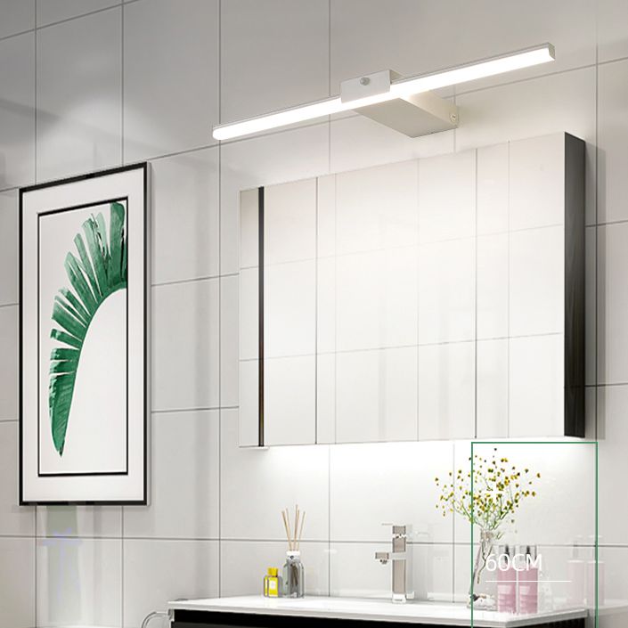 Rechteck Waschtischwandleuchten moderner minimalistischer Acryl -Ein Eitelkeitslicht