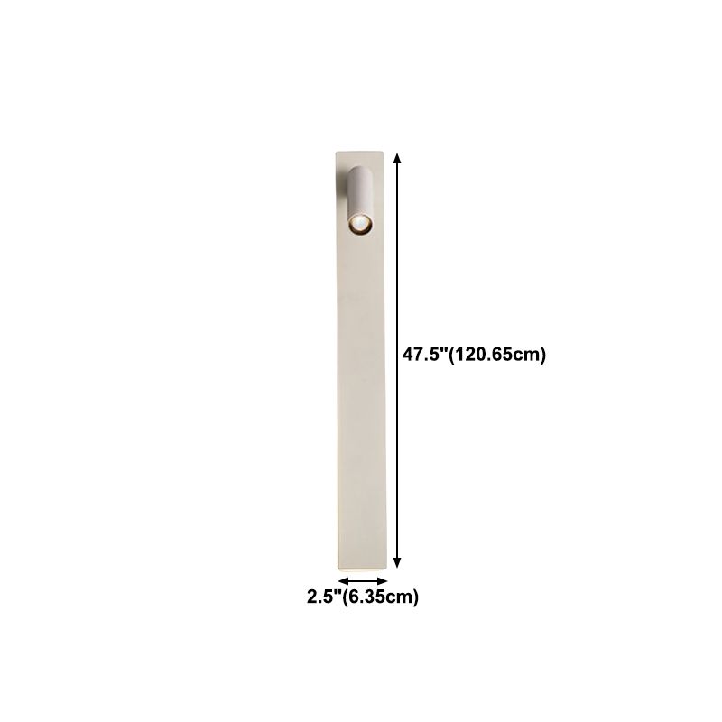 Metal Square Shape Wall Mount Lighting Modern 2-Lights Wall Mounted Light Fixture in White