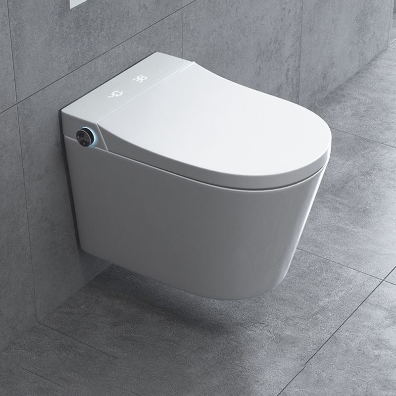 Modern Siphon Jet Flush Toilet One-Piece Wall Mount Toilet for Bathroom