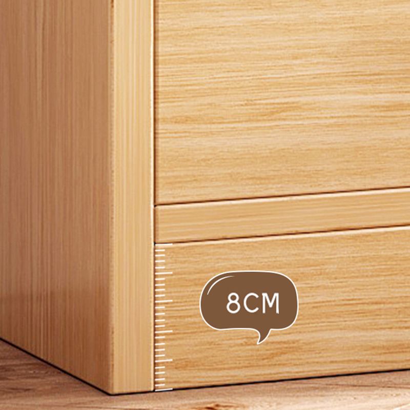 Modern & Contemporary Bookcase Closed Back Bookshelf for Study Room