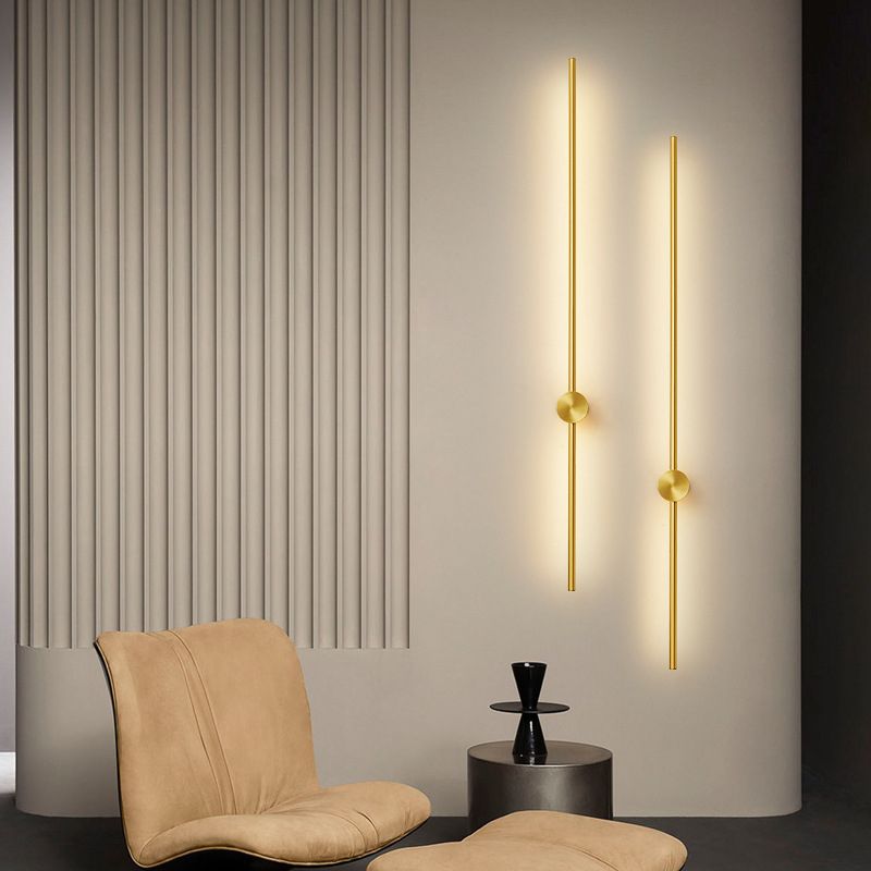Modern Wall Lamp Linear LED Wall Vanity Lights for Powder Room Washroom