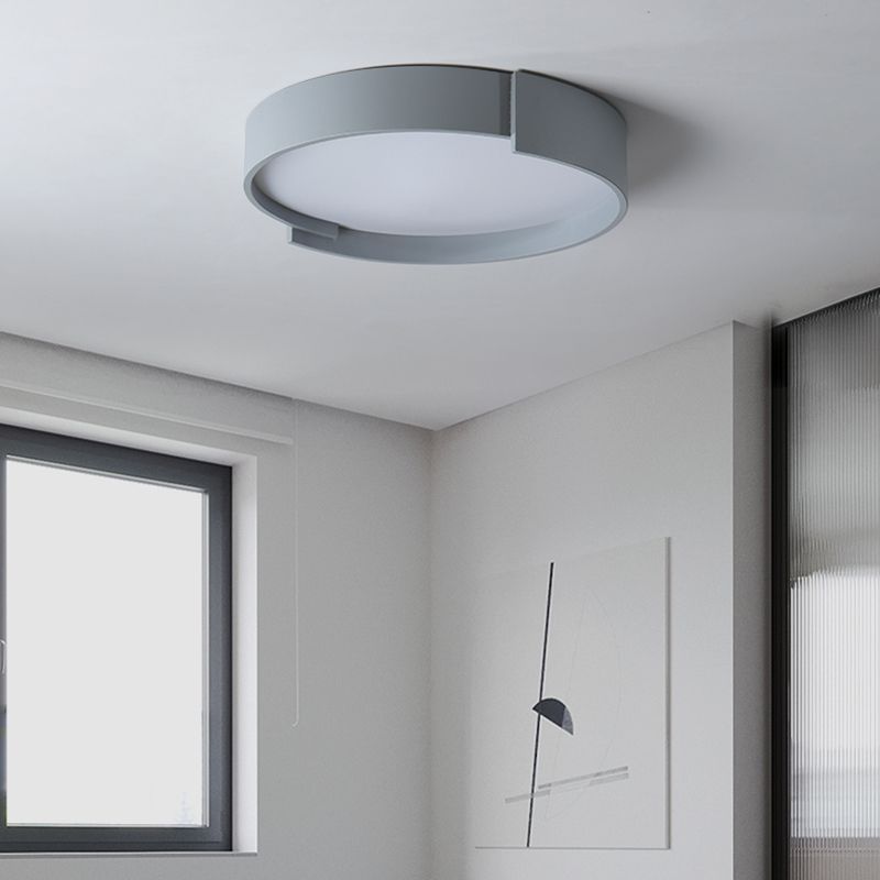 Modern Style Geometry Shape Ceiling Fixture Metal 1-Light Ceiling Lighting