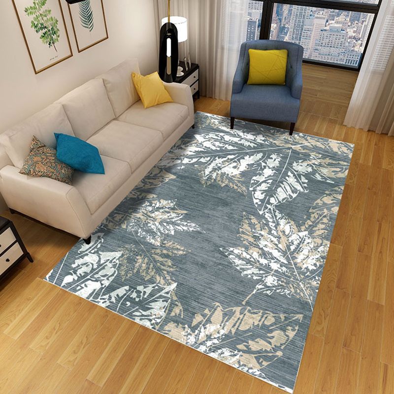 Modern Geometry Print Indoor Carpet Polyester Area Rug Washable Carpet for Home Decoration