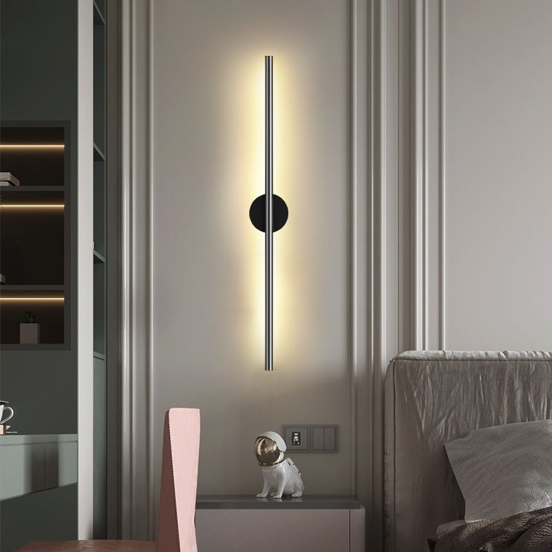 Luminaire mural LED à tige noire