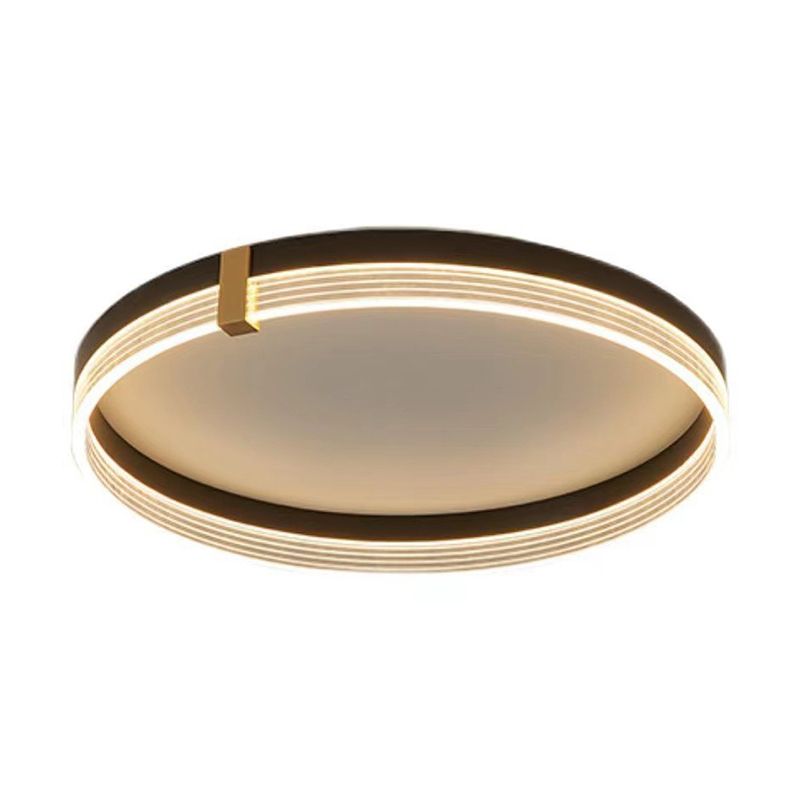 Moderne stijl acryl inbouw plafondarmatuur Geometrische 1-lichts gemonteerde led-verlichting