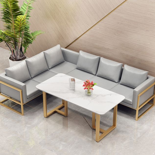 Traditionele luxe stijl eettafel gesinterde stenen tafel voor eetkamer