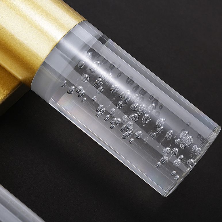 Moderno cilindro in stile di lusso su e giù a parete a led sconce cristallo montato lampada montata per camera da letto