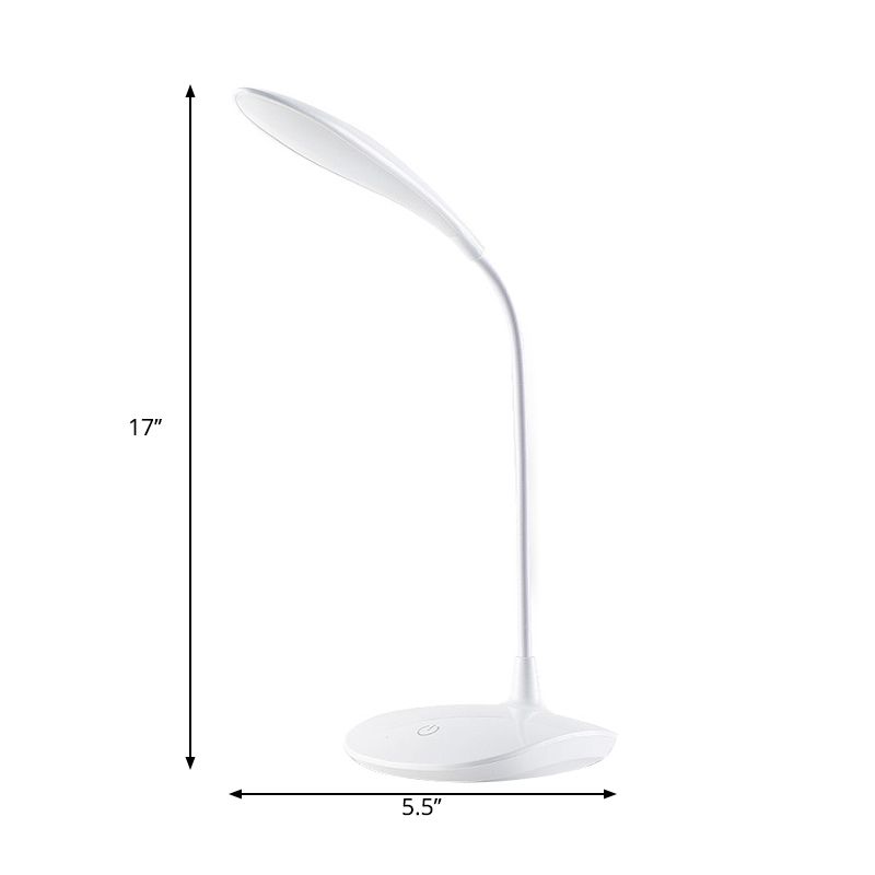 Lampe de bureau sensible au tuyau en silicone LEMPLE SIME LED LED TROISIÈME Table de table pour la lecture de l'étude