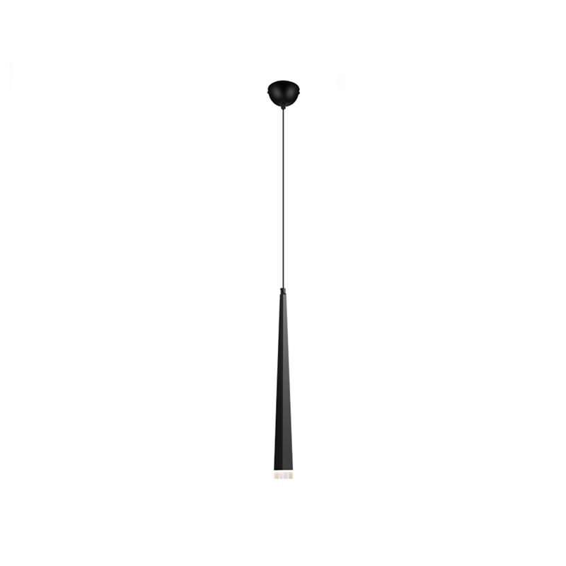 Lineare Anhängerleuchten moderne LED -Aufhängung Anhänger Licht mit weißem Acrylschatten