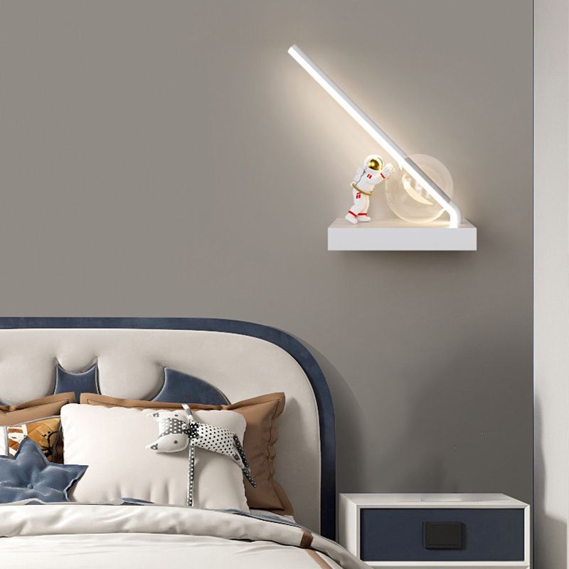 Prontofondo per bambini Sconcetto Creative Astronauta LED Monte Montaggio Luce