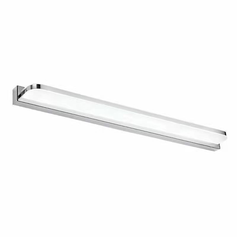 Luz de tocador LED moderno Simple Long Forma de forma frontal de forma frontal para el baño