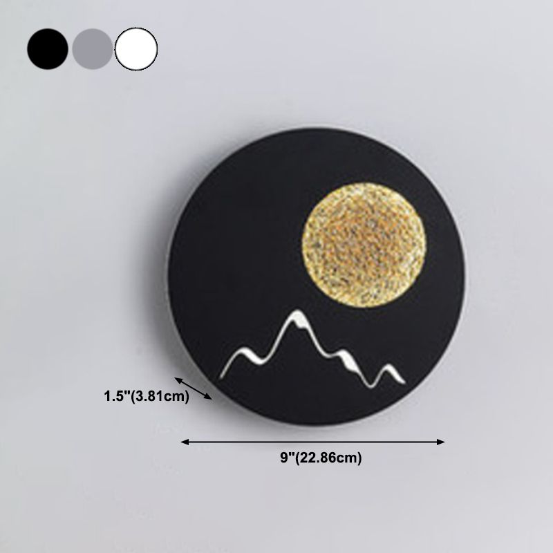 Creative Metal Wall Light Modern LED Wall Light Fixture for Bedroom