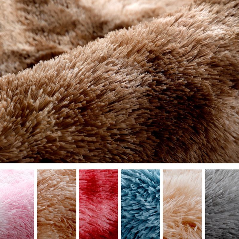 Modern Tie-Dye Rug rond kleurrijk tapijt Home Decor Tapijt met niet-slipachter