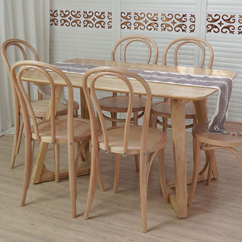 Bauernhaus Holz Esszimmerstühle offenen Essstühlen für Restaurants für Restaurants offen
