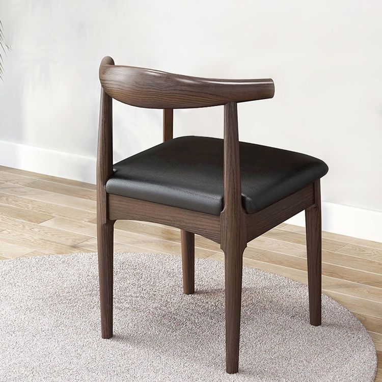 Industrial Upholstered Side Chairs Open Back Dining Side Chair