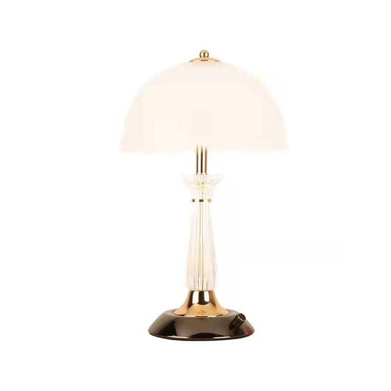 Dome Shape Table Lamp Nordic Style 1 Light Table Light for Bedroom
