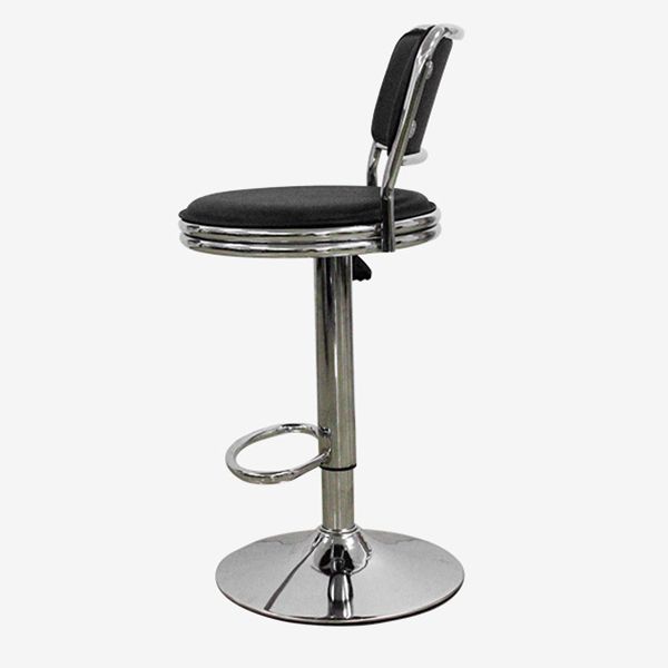 Industrial Metal Counter Height Stools Adjustable Height Bar Stool