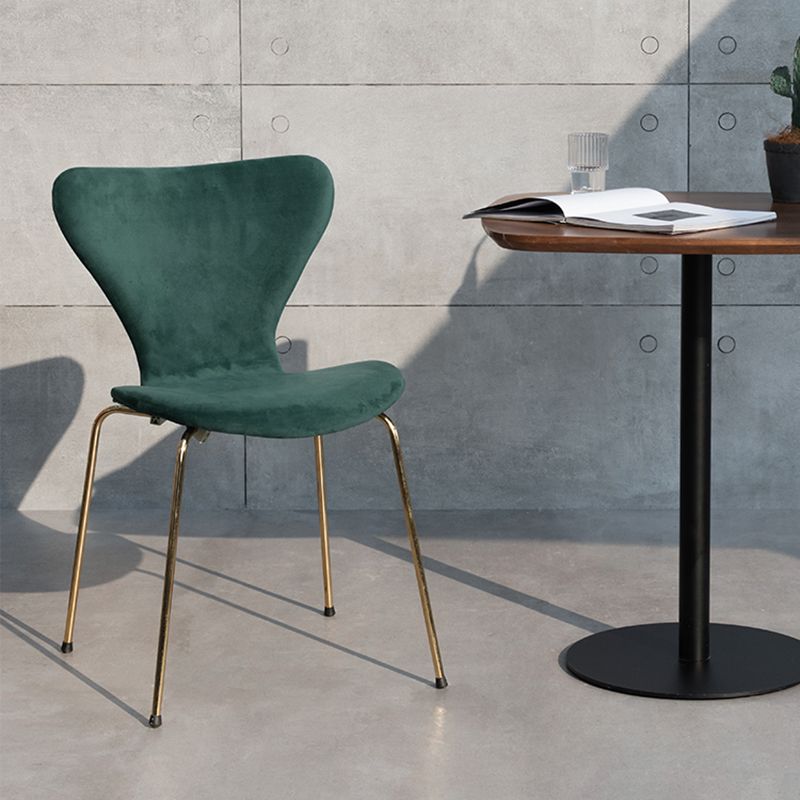 Chaises de salle à manger en tissu de style moderne