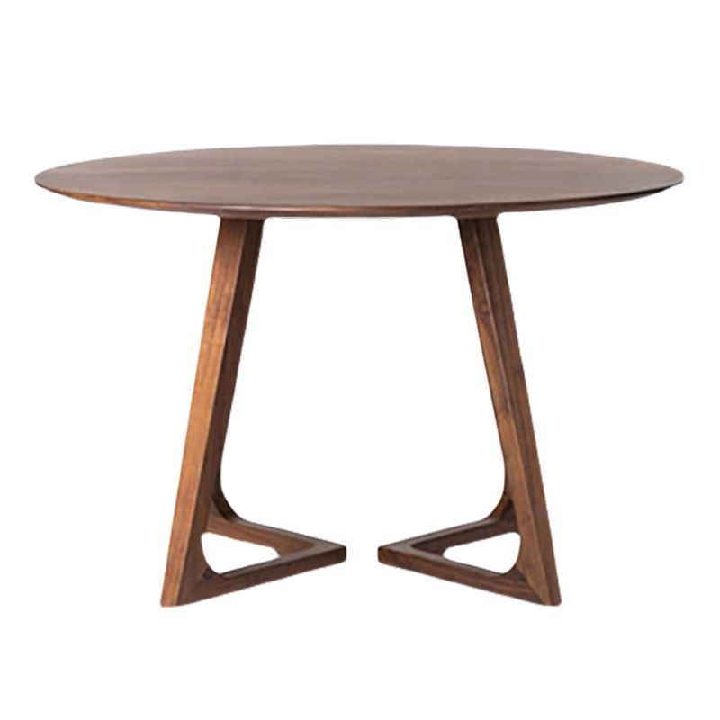 1/2/4/7 pc's houten moderne eetkamer set met ronde tafel en houten stoelen dinette set