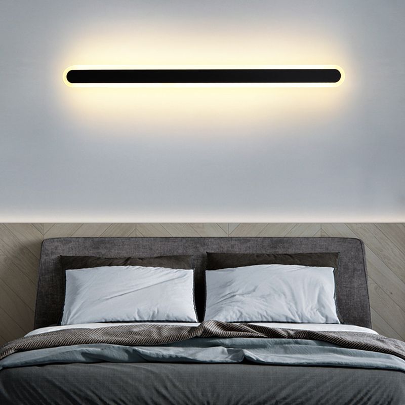 Moderne einfache Metall Wandleuchte LED -Wandleuchte für Wohnzimmer Schlafzimmer