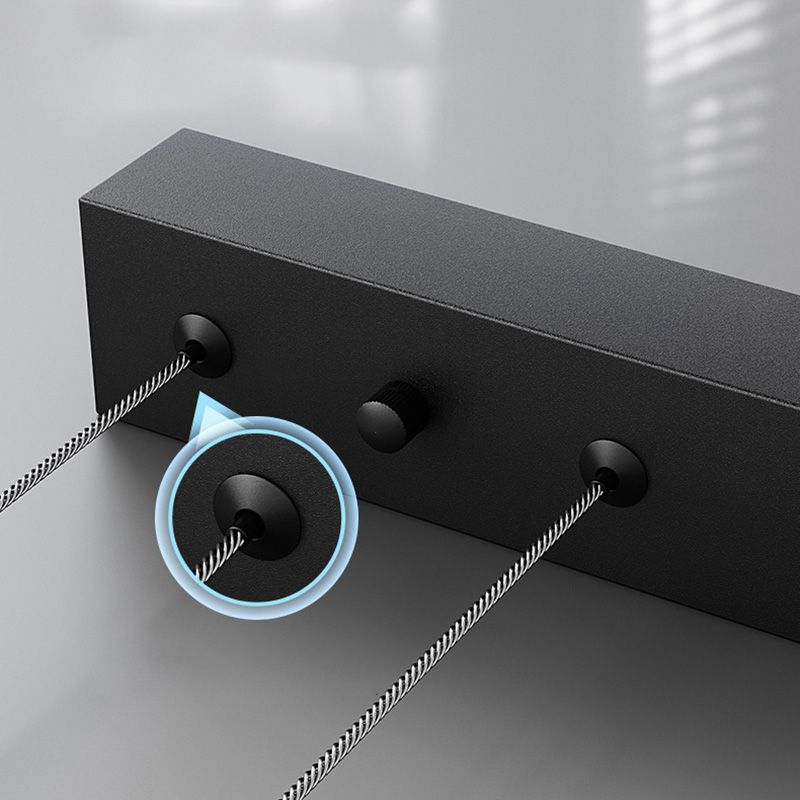 Lampade a forma quadrata contemporanea il lampadario del ristorante il lampadario sospeso con ombra acrilica