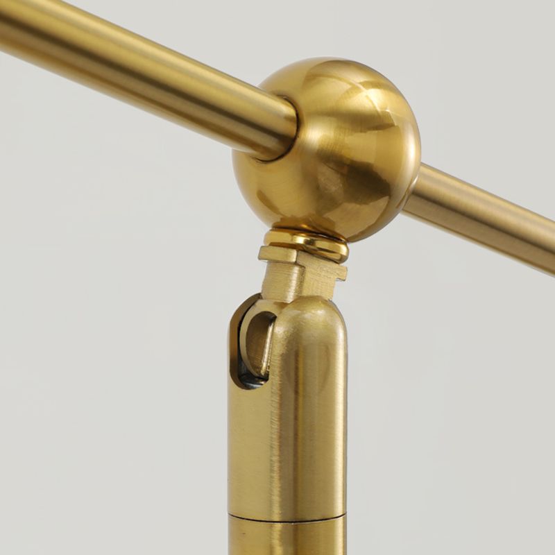 Moderner Stil Verstellbarer geometrische Wandlampe Metall 1 Leichte Wandmontagelampen