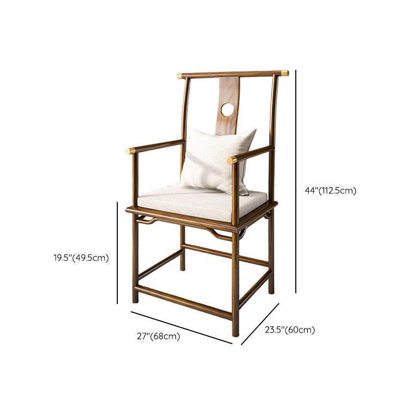 Contemporary Style Chair Wood Dining Accent Chair for Kitchen