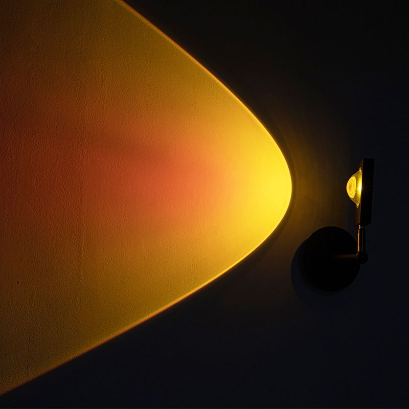 Armed 1-Light Modern Sconce Light LED Metal Wall Lighting Ideas for Living Room