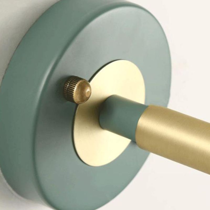 Nordic Simplicity Lights Wall Lights Metallic Gnonce Lights pour le chevet