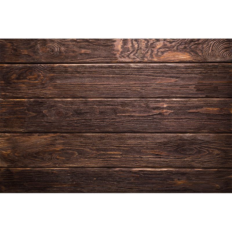 Industrial Style Wood Grain Mural Decorative Mildew Resistant Wall Covering