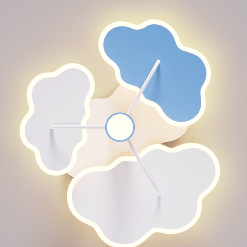 Modern Children Ceiling Light LED Ceiling Mount Light with Acrylic Shade for Kid's Room