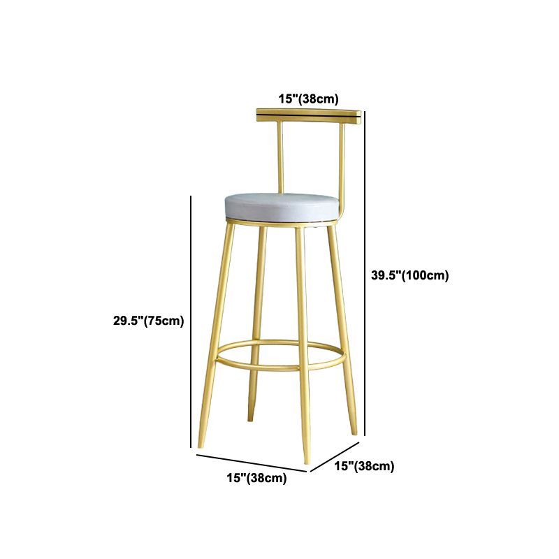 Glam Style Round Bar Table 1/2/3 Pieces Faux Marble Counter Table