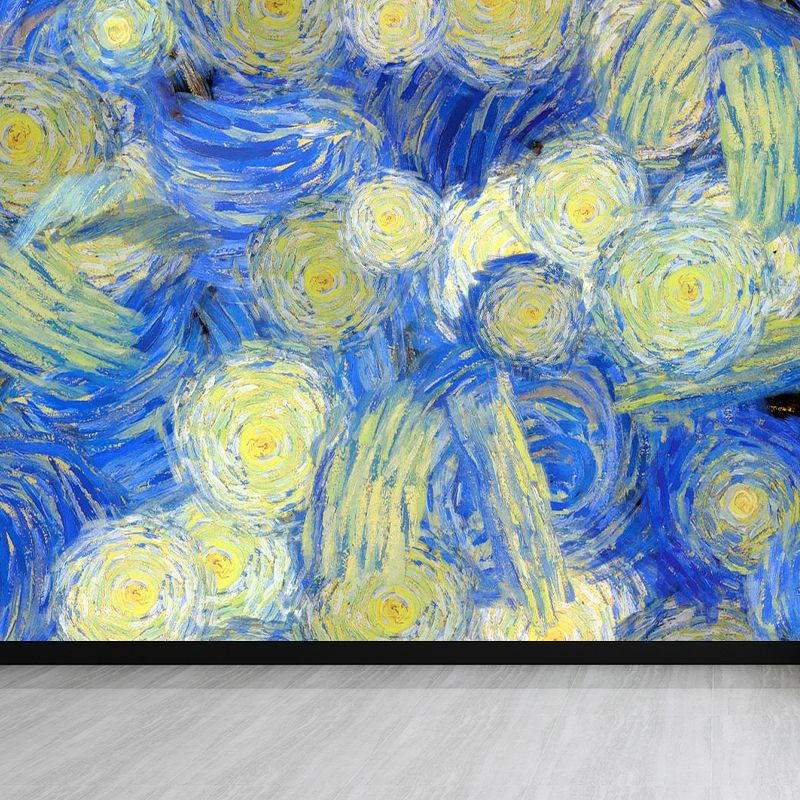 Modern Scenery Painting Wall Mural Soft Color Abstract Wall Covering for Home, Custom Print