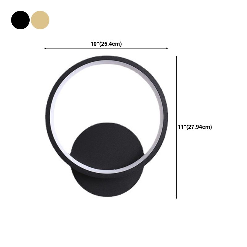 1-Light Sconce Light Modern Metal Sconce Light Fixture for Bedroom