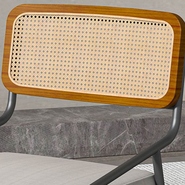 Modern Indoor Dining Room Chair Upholstered Armless Side Chair