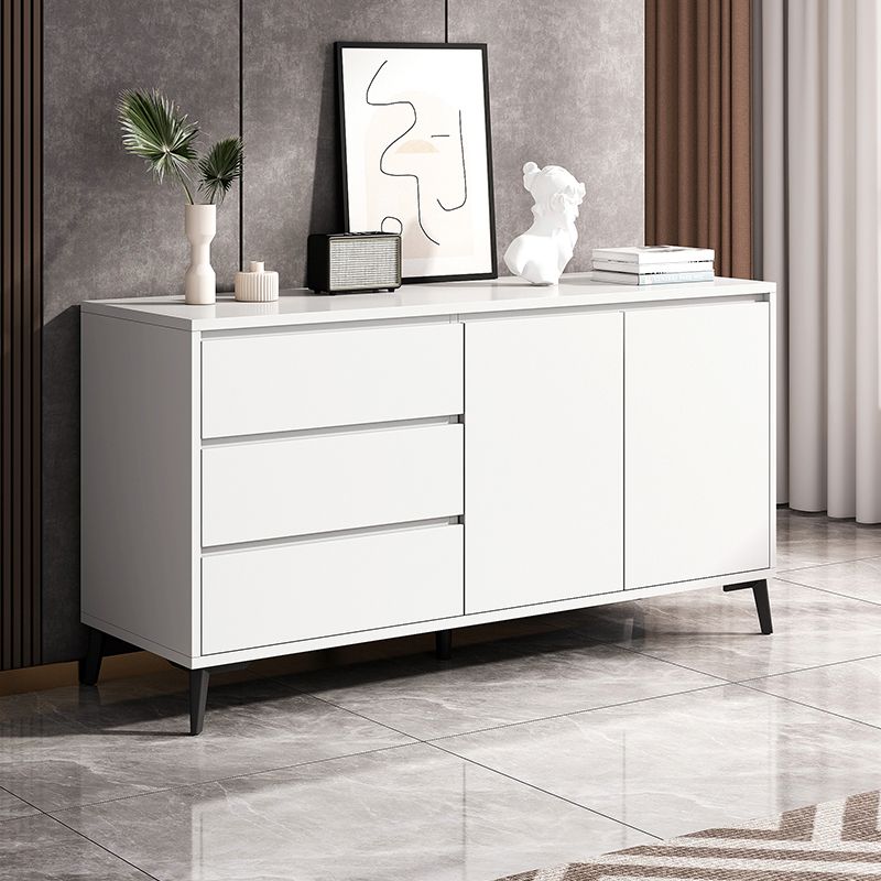 Contemporary Manufactured Wood Accent Chest Standard Straight Legs Accent Chest