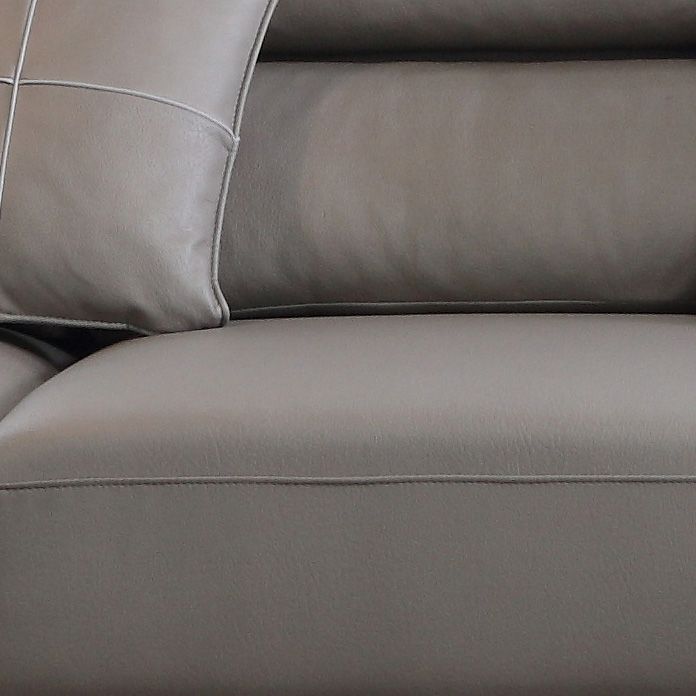 Industrial Living Room Settee Faux Leather Square Arm Cushions sofa