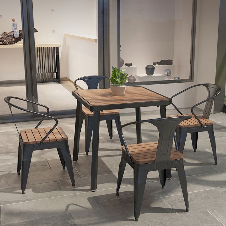 Modern Rectangle Table Set 1/2/5/7 Pieces Dining Set for Home